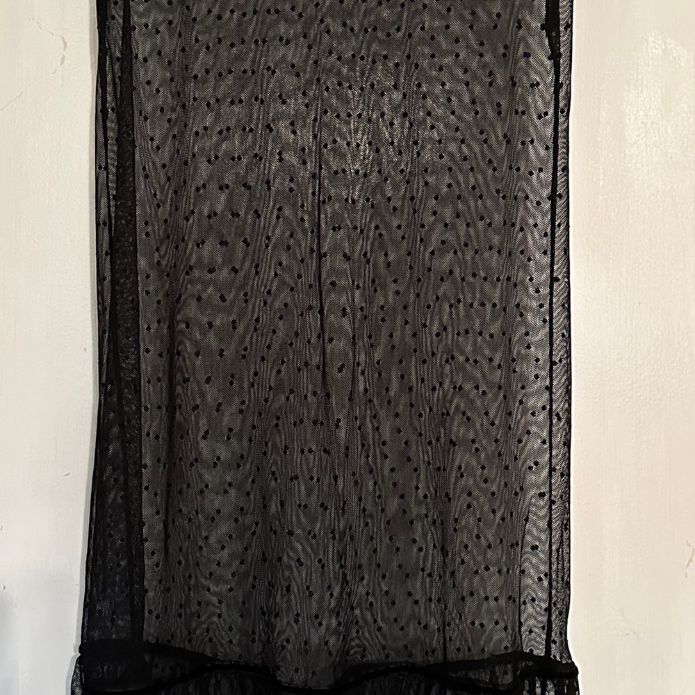 Forever 21 Elegant Black Sheer Dress - Picture 2 of 7